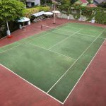 Lapangan Tenis Hotel New Saphir Yogyakarta